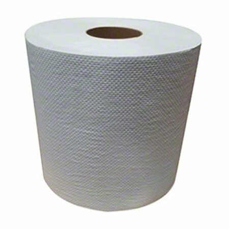 NITTANY PAPER Nittany Hardwound Roll Towel White 800' Controlled, 6PK NP-6800EWC